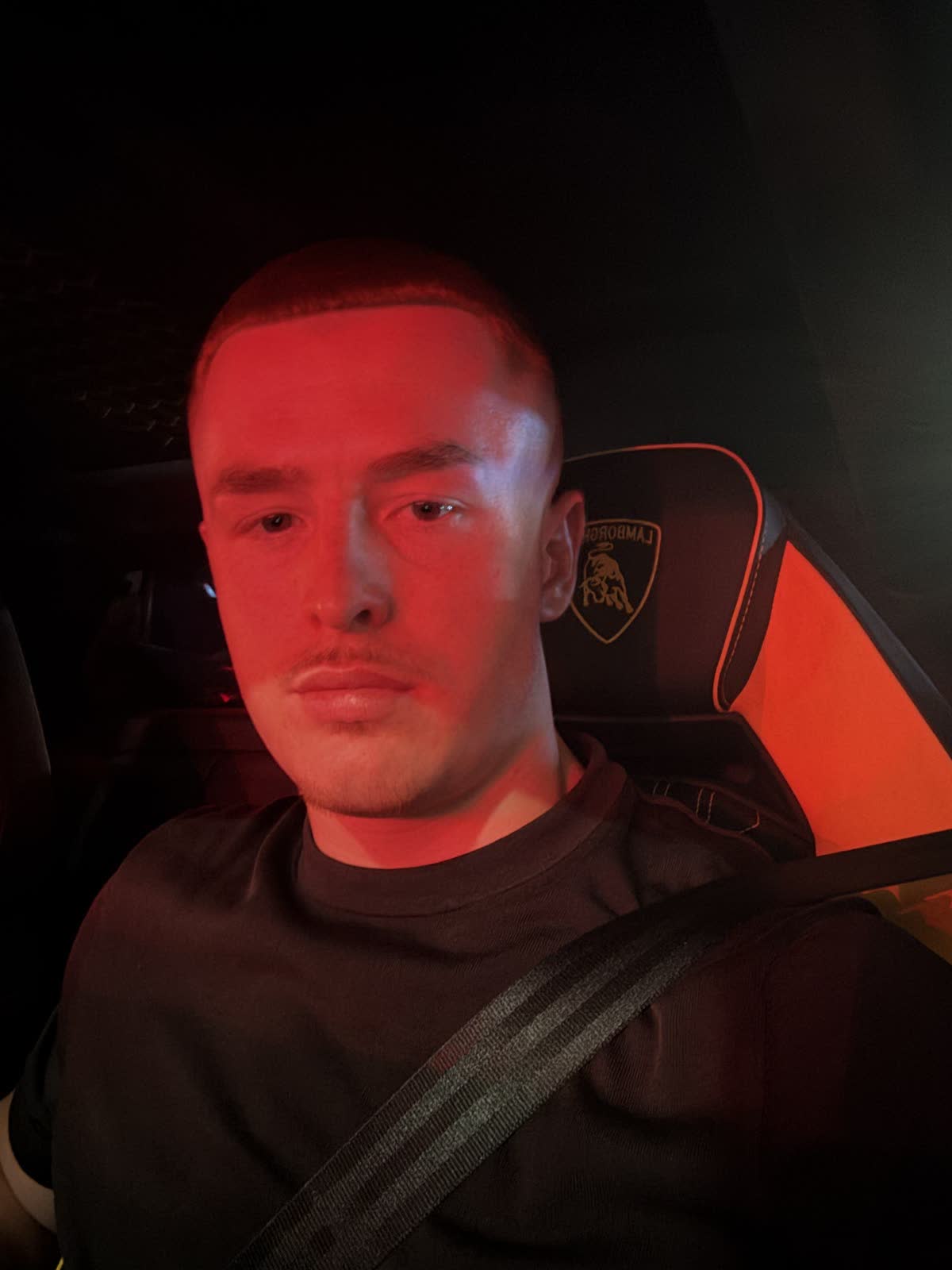 Im Lamborghini bei Nacht